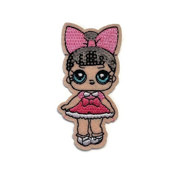 LOL Surprise Doll Embroidered Sequin Patch - Picture 1 of 4